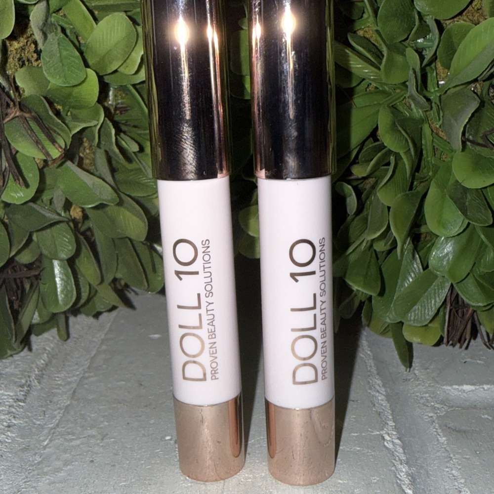 Doll 10 Proven Beauty Solutions Lip Crayon I Can .08 OZ NEW Not Sealed LOT‎ OF 2